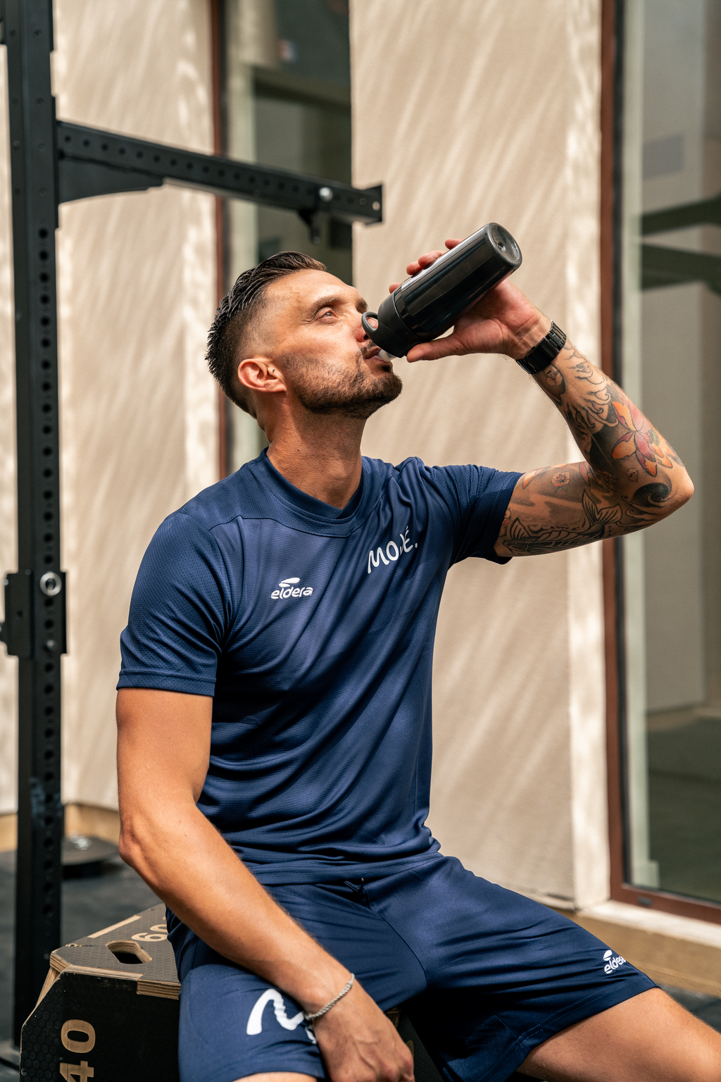 Maillot Sport Eldera x MOJÉ Marine